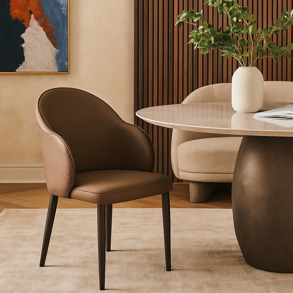 Serena Beige Dining Chair