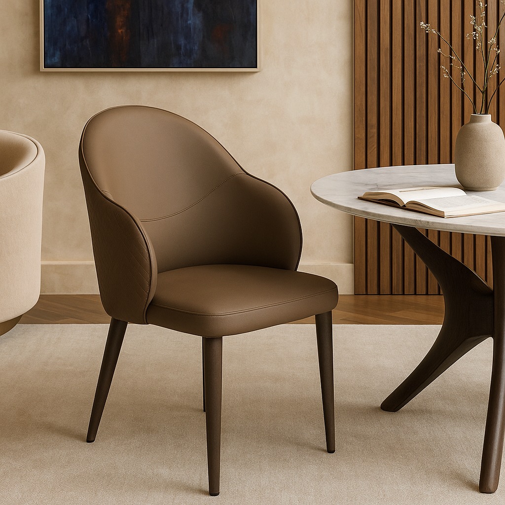 Serena Beige Dining Chair