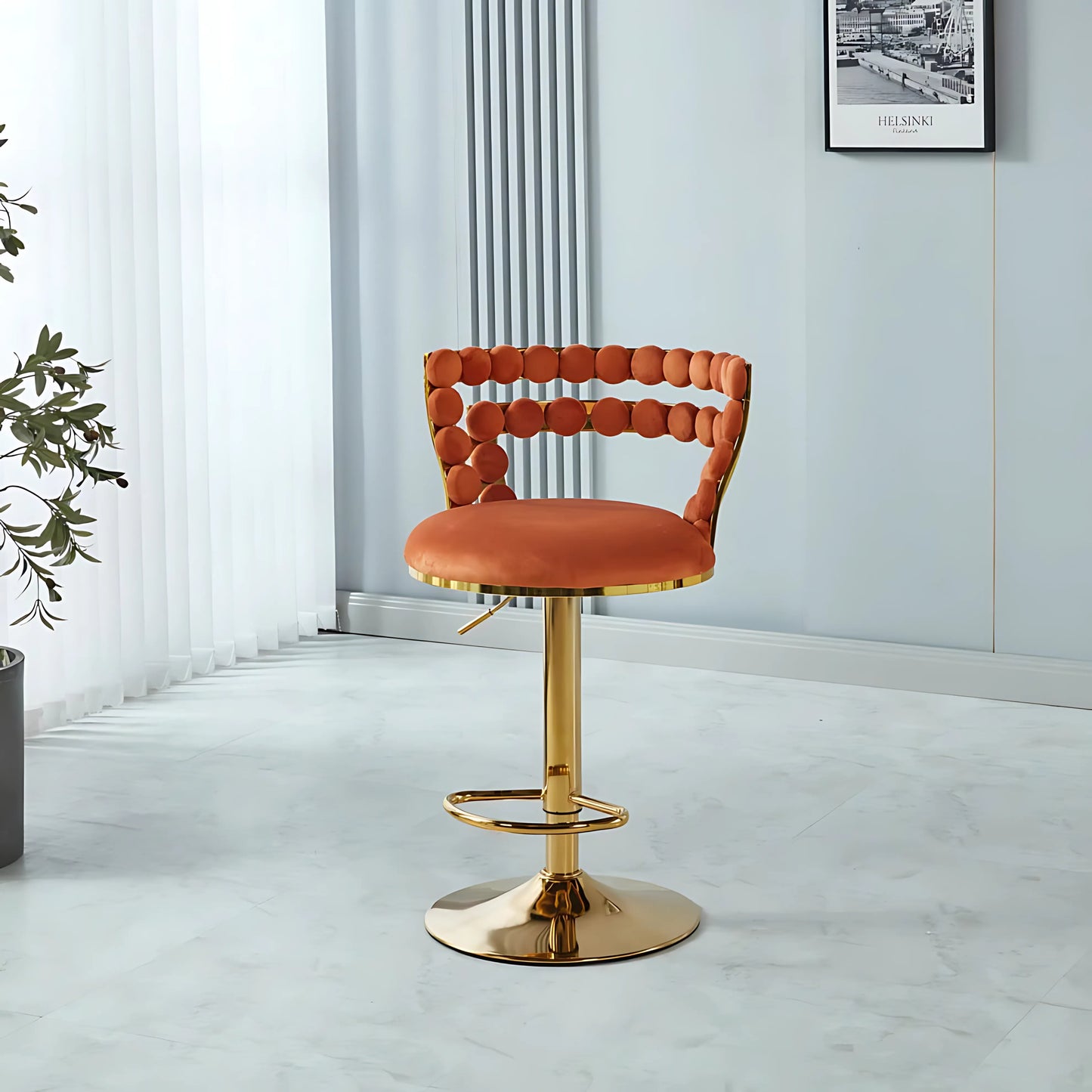 Aurora Luxe Bar Chair