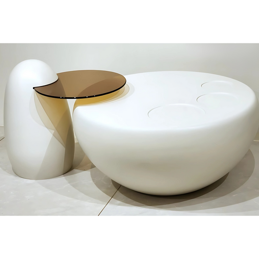 Velour Nest Dome Center Coffee Table