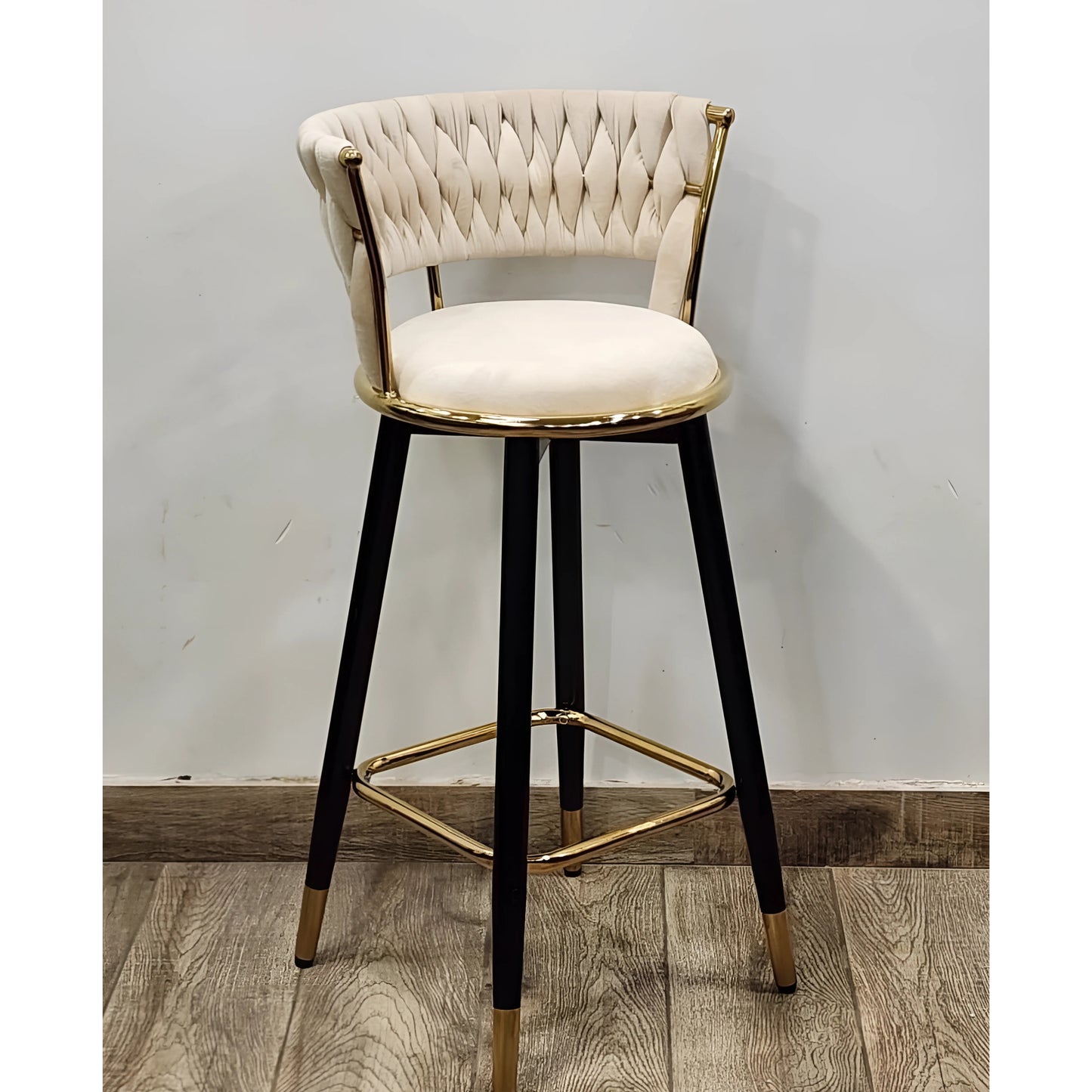 Imperial Luxe Velvet Bar Chair