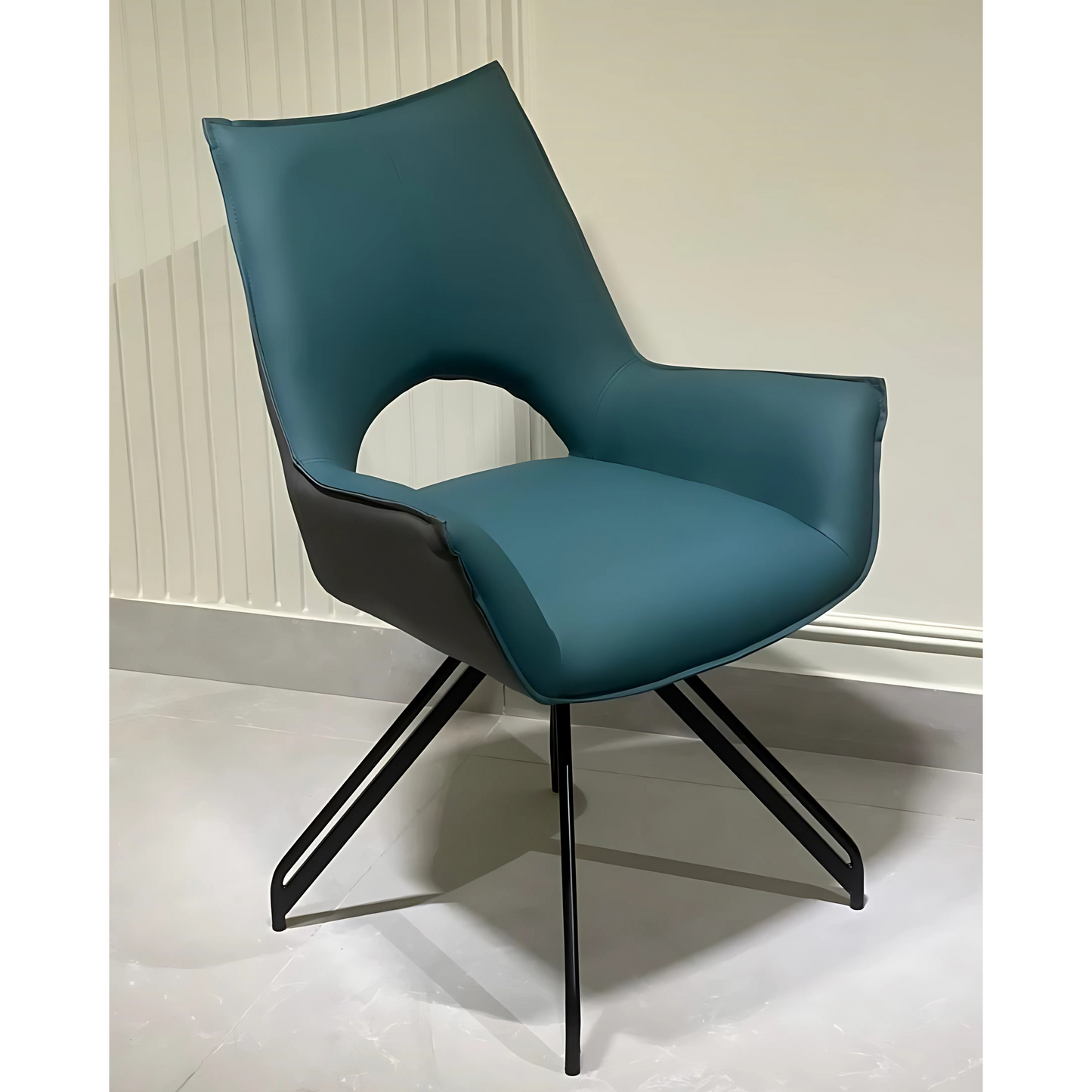 Linen Curve Dining Chair