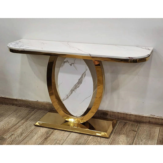 Zephyr Crown Console Table