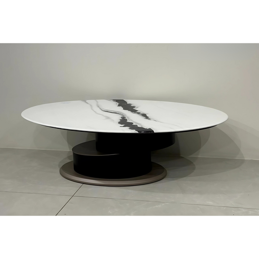 Serif Stone Bowls Center Coffee Table