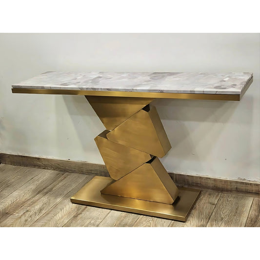 Aurum Curve Console Table