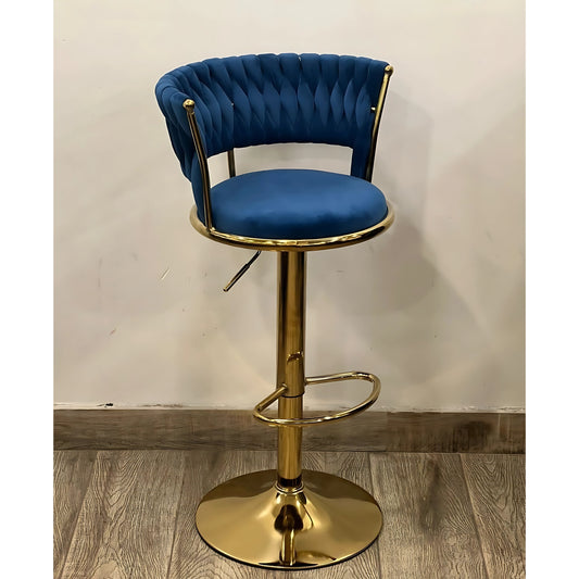 Imperial Luxe Velvet Bar Chair