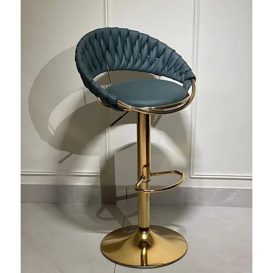 Celesta Woven Luxe Bar Chair