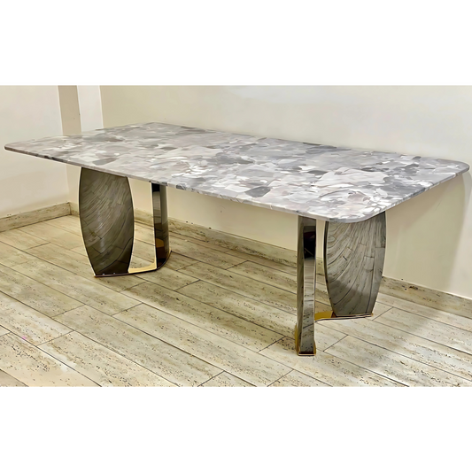 Golden Beam Dining Table