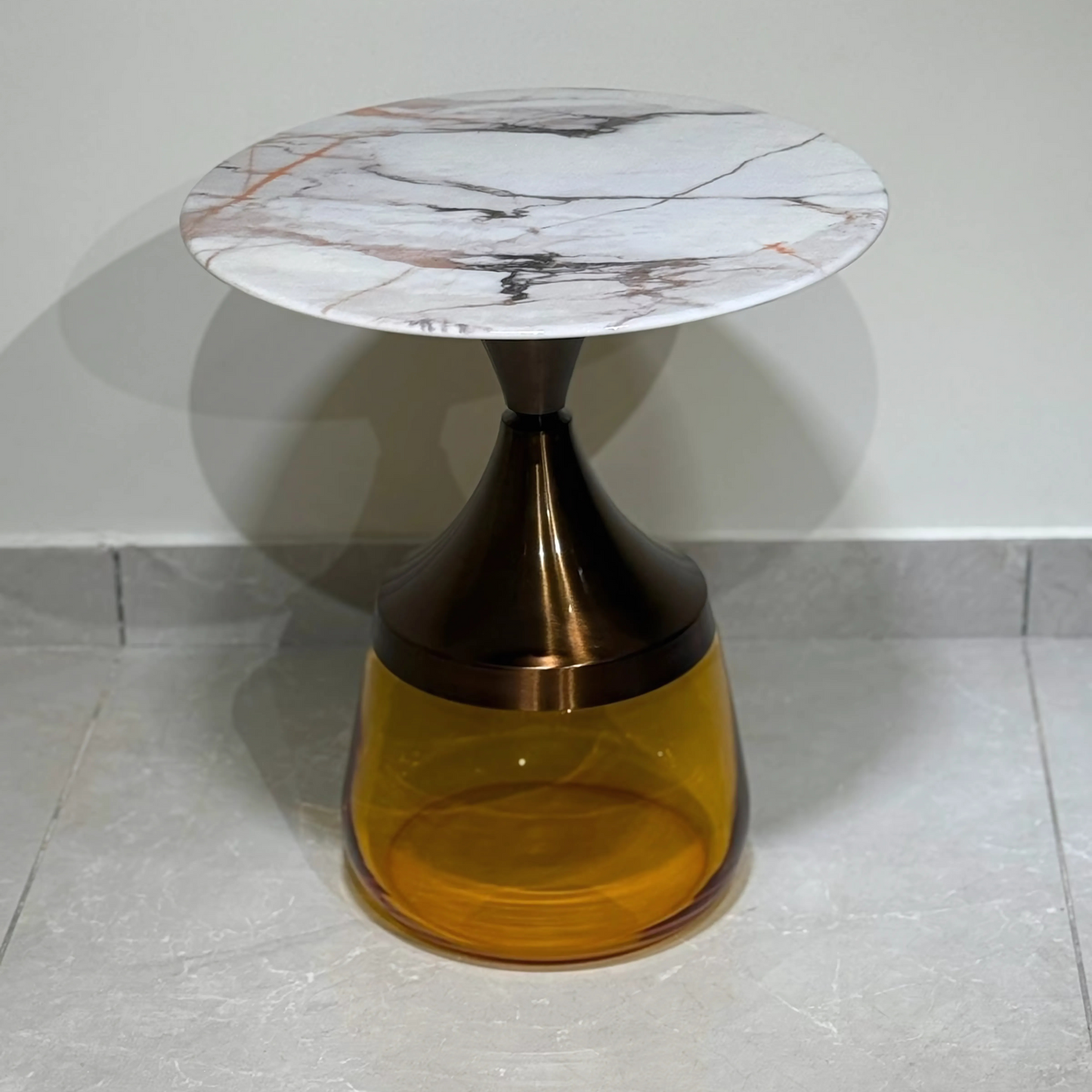 Amber Stem Designer Table