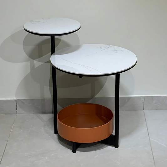 Orbit Twin Tier Side Table