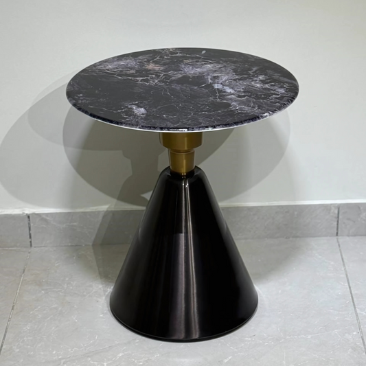 Obsidian Grace Marble Table