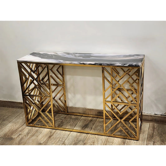 Lucent Edge Console Table