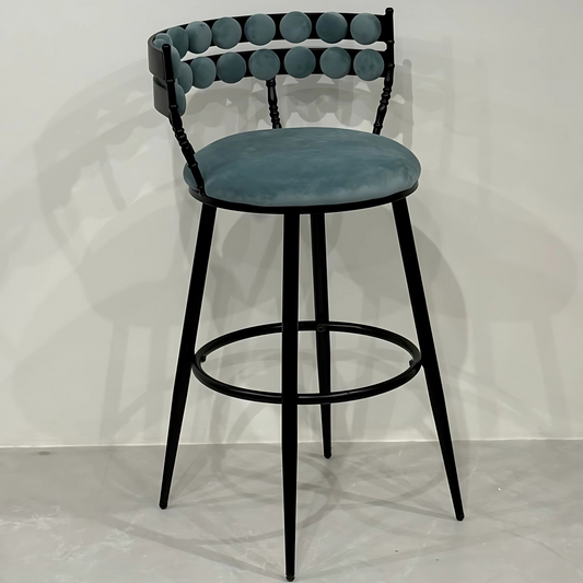 Emerald Crest Bar Chair