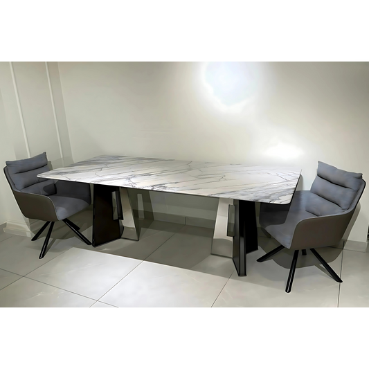Aristo Curve Dining Table