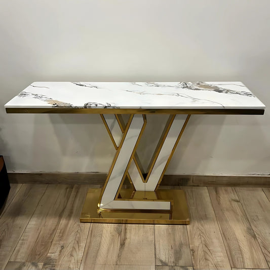 Ambrosia Crest Console Table