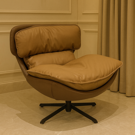 Cappuccino Cloud Comfort Leisure Lounge Chair