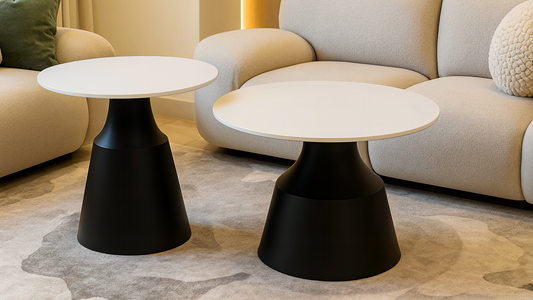 Noir Blanc Center Coffee Table
