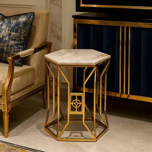 Strato Flute Side Table