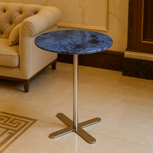 Azure Crest Marble Table