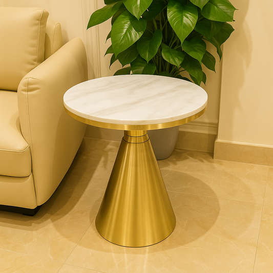 Aurora Gold Dome Table