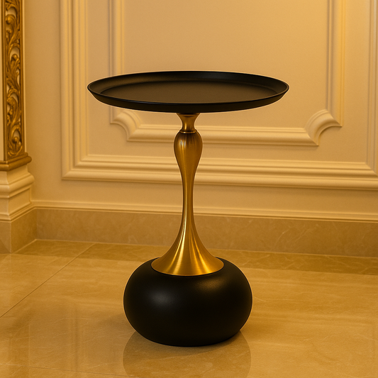 Noir Bell Accent Table