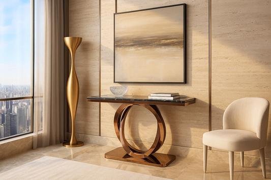 Velluto Axis Console Table