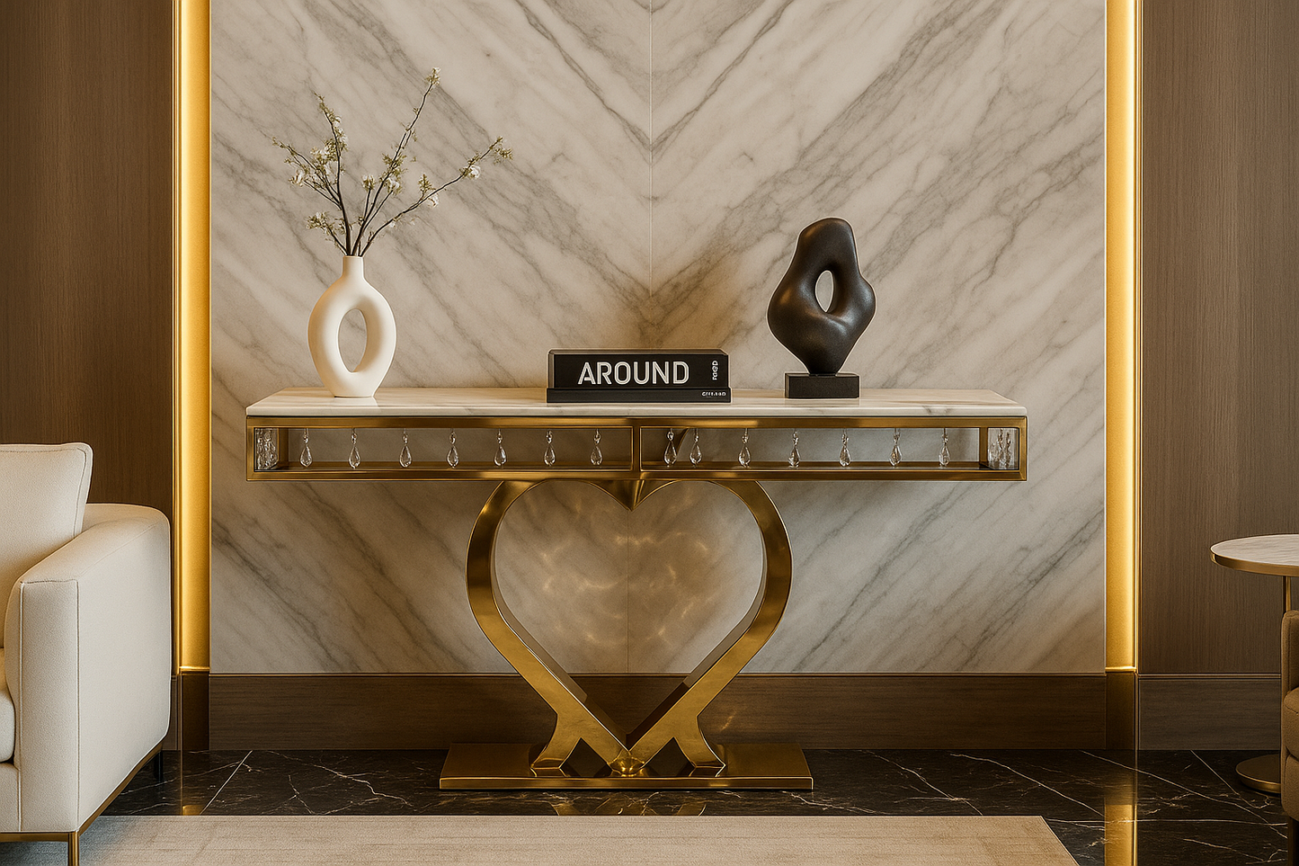 Bellagio Prism Console Table