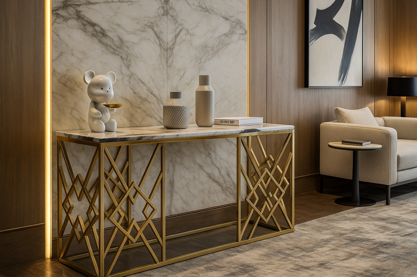 Opaline Grace Console Table