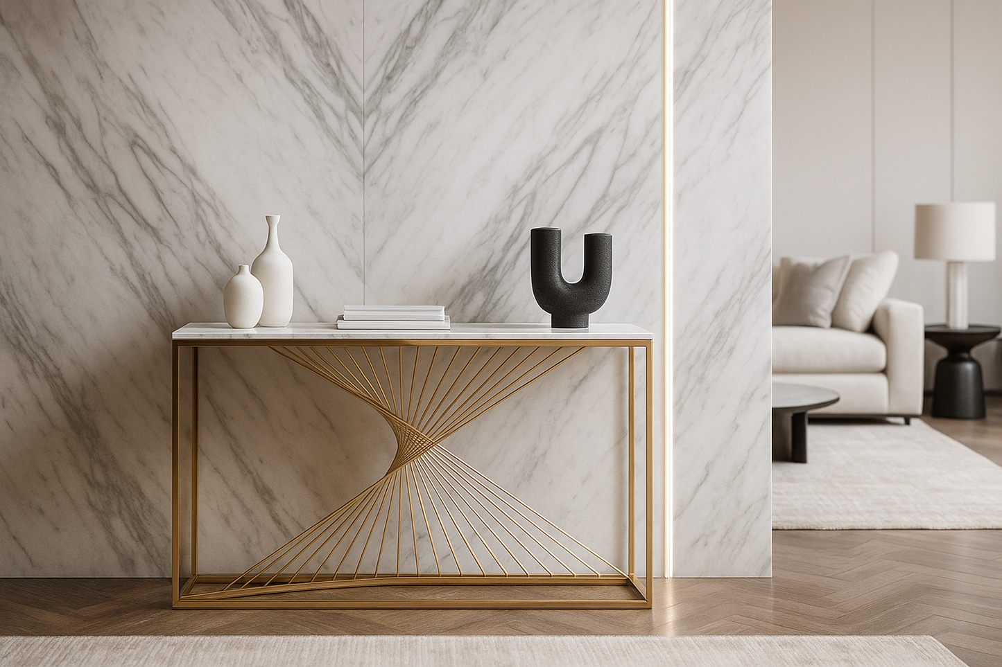 Elysian Flow Console Table