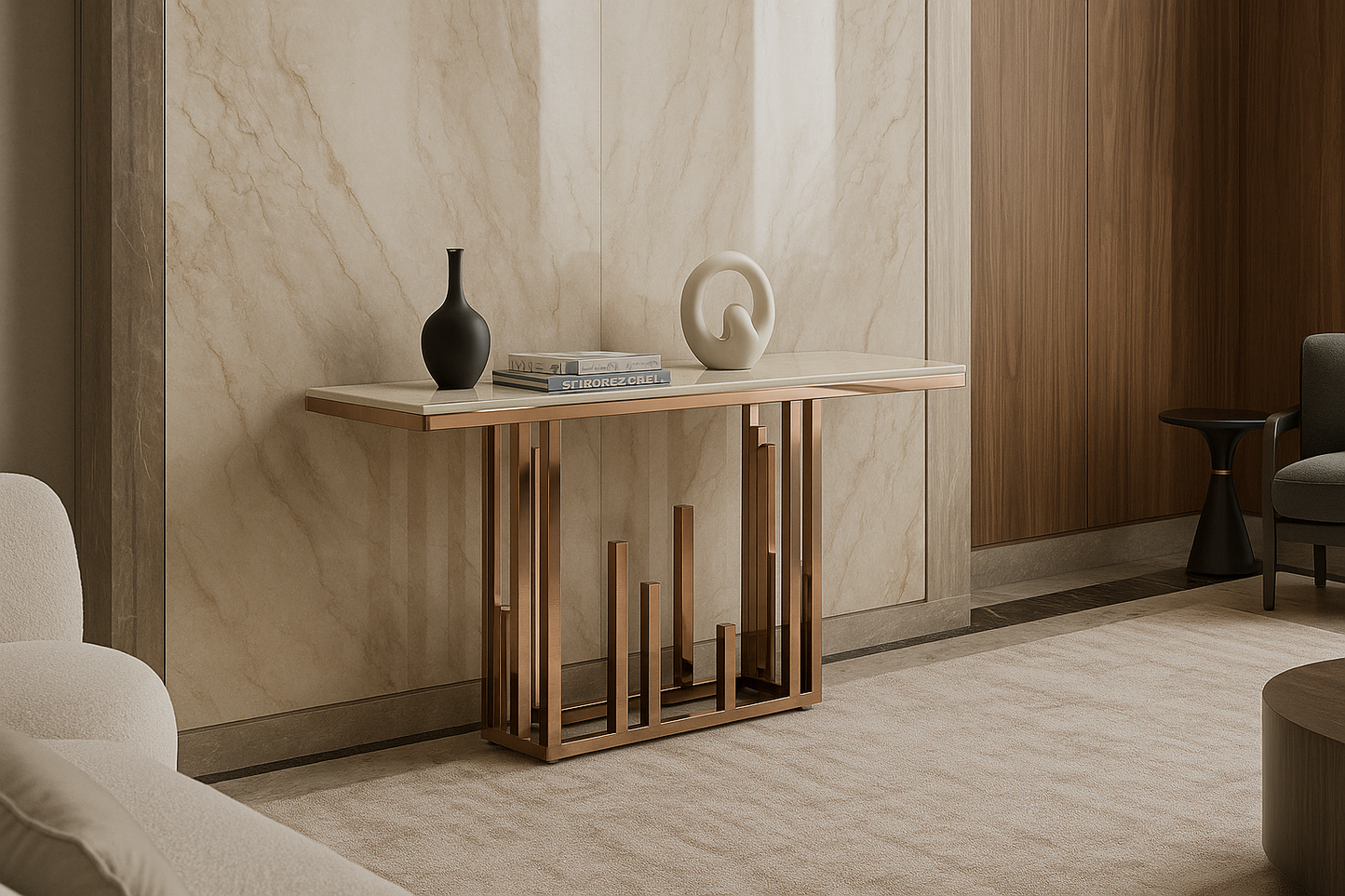Aurora Link Console Table