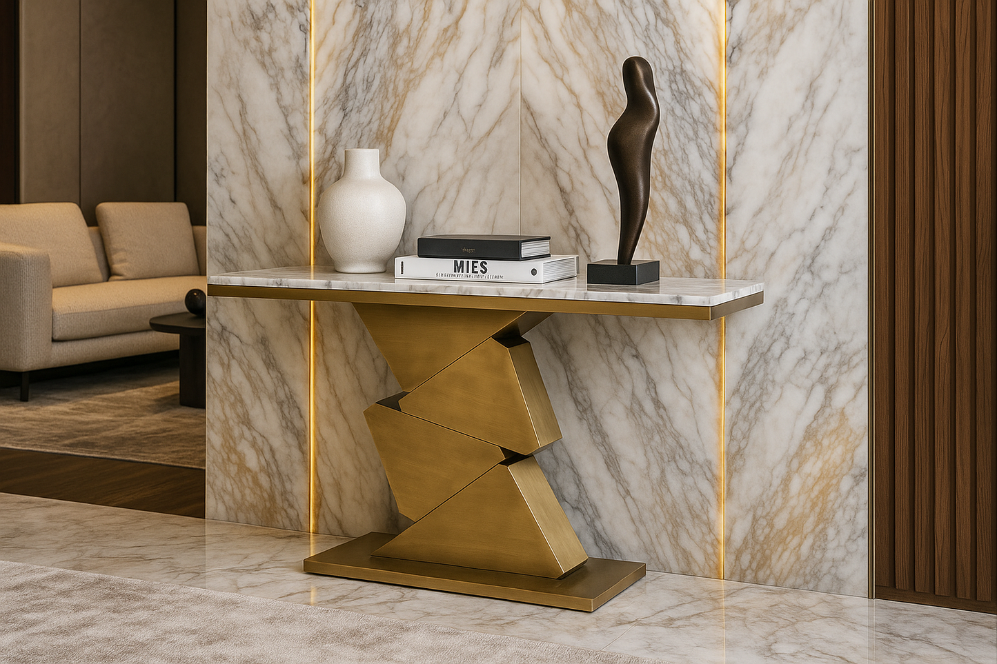 Orion Prism Console Table