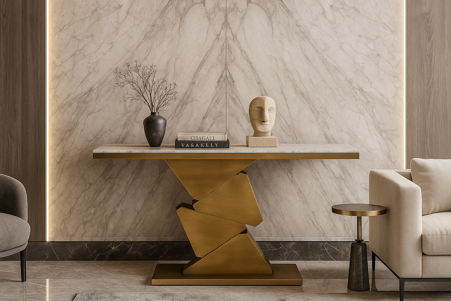 Orion Prism Console Table