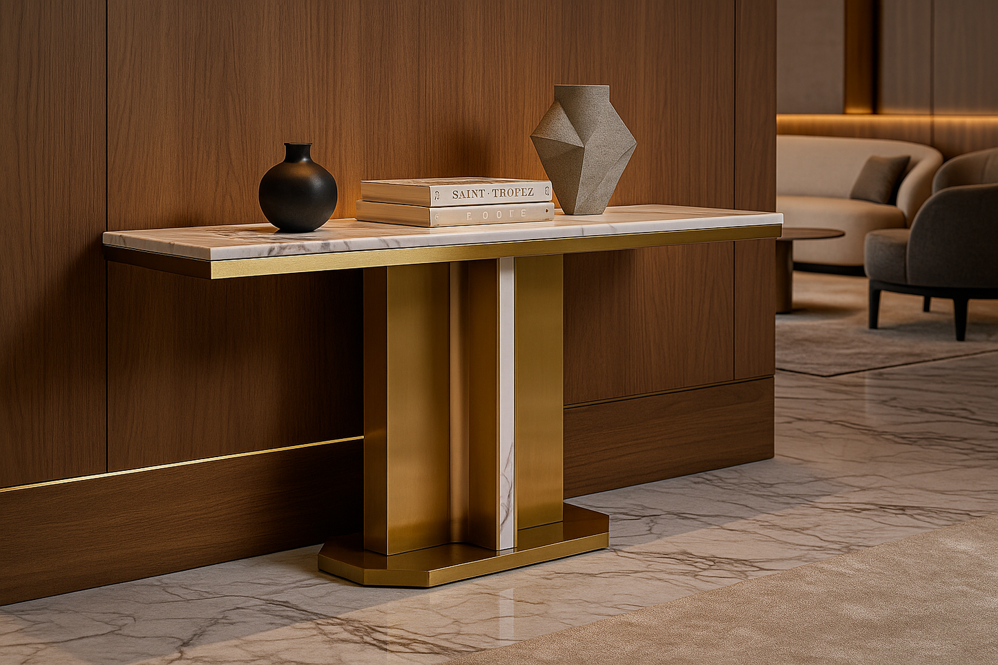 Stellar Arc Console Table