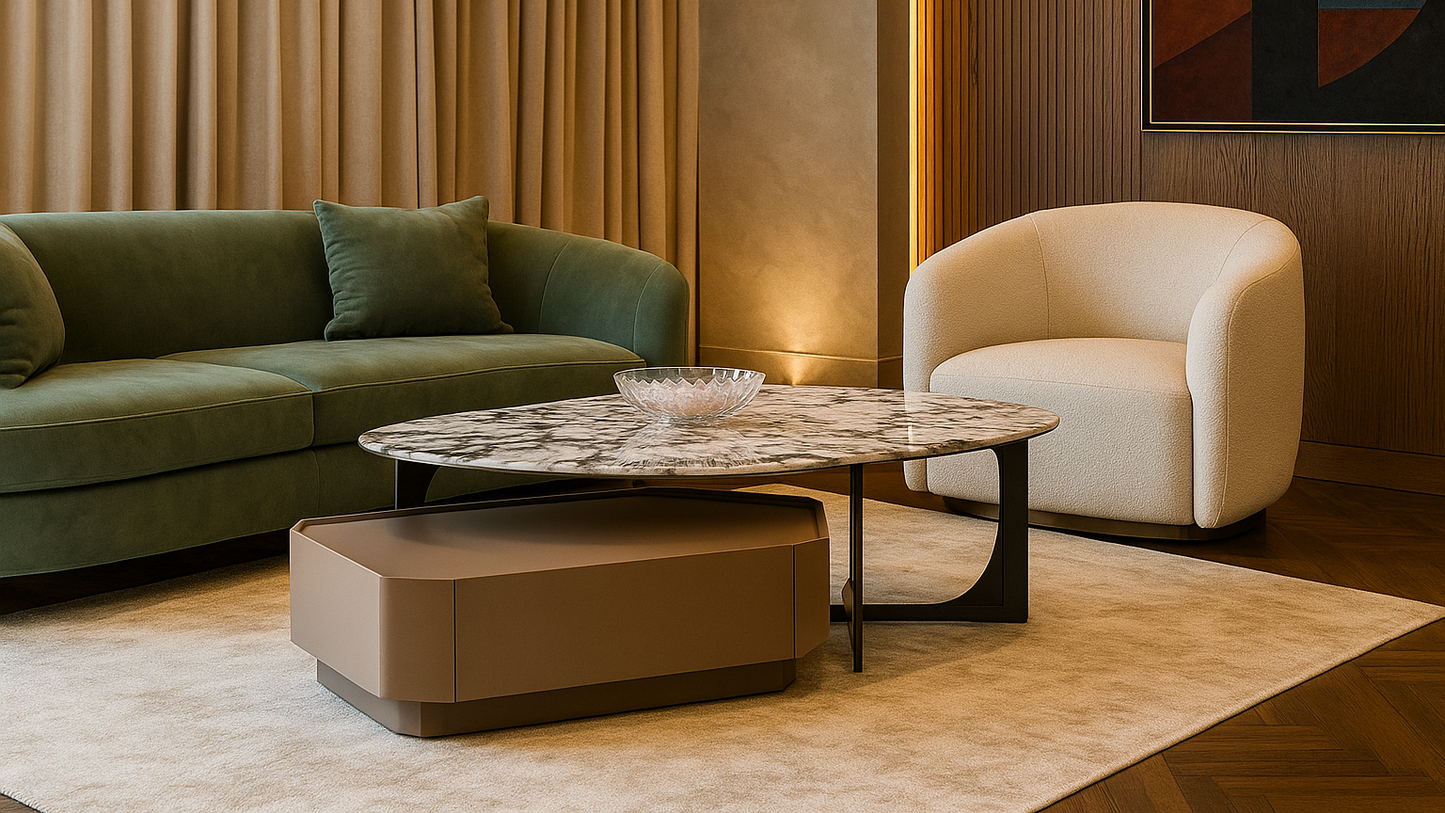 Astra Marquina Center Coffee Table