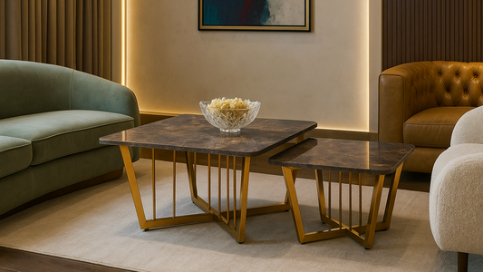 Aurelia Marble Center Coffee Table