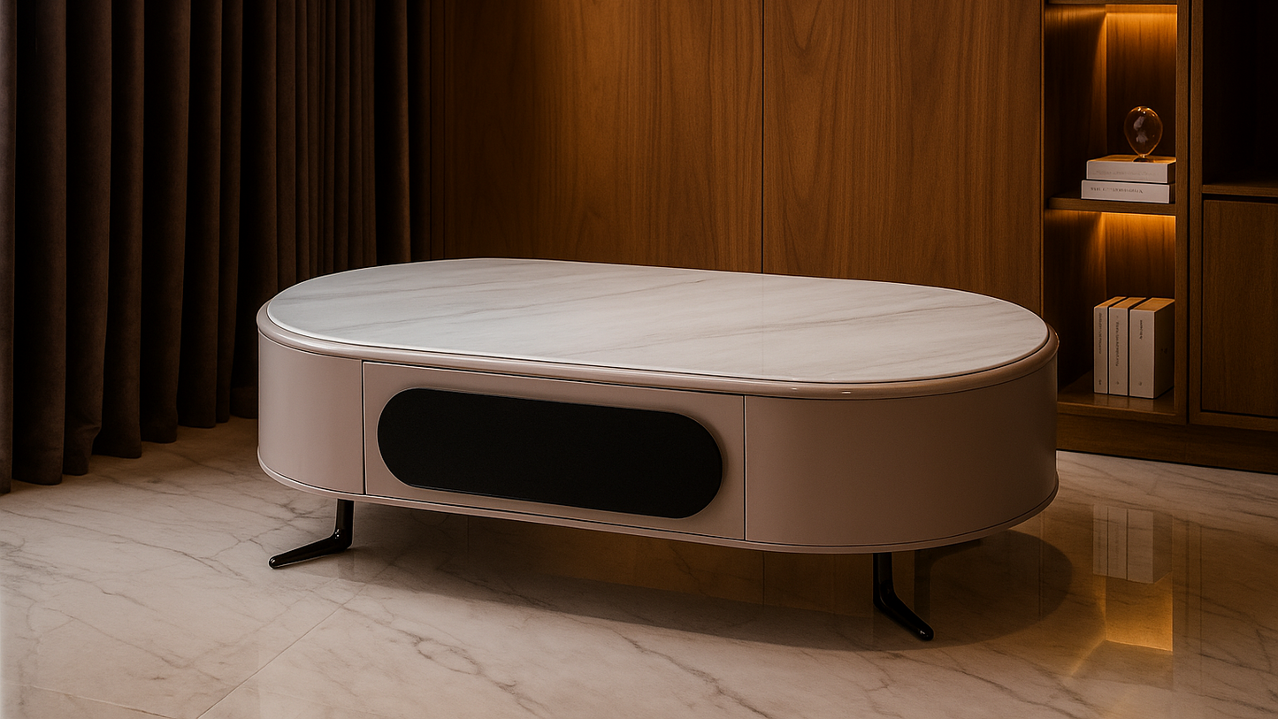 Avorio Eclipse Center Coffee Table