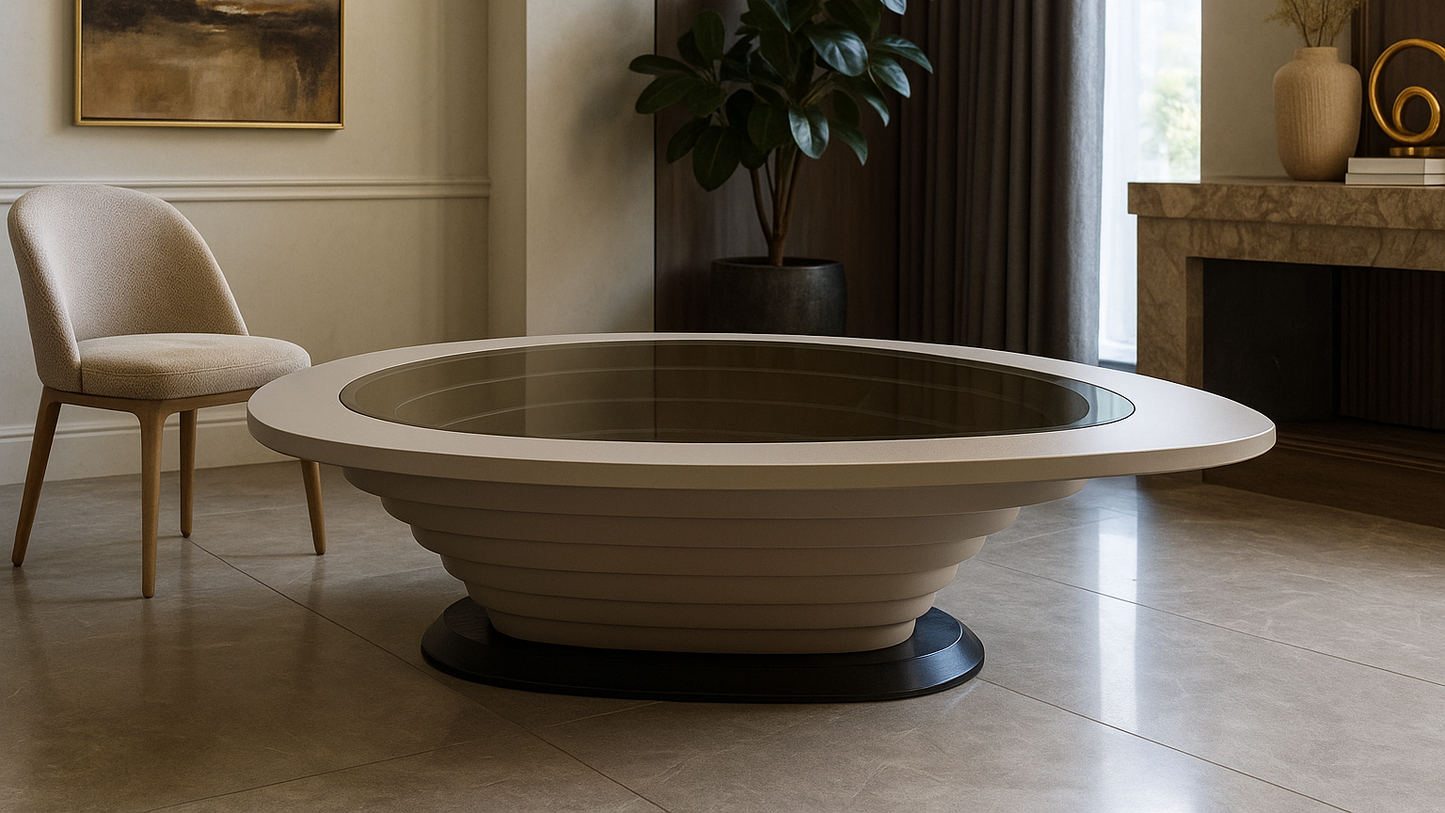Quillon Vault Center Coffee Table