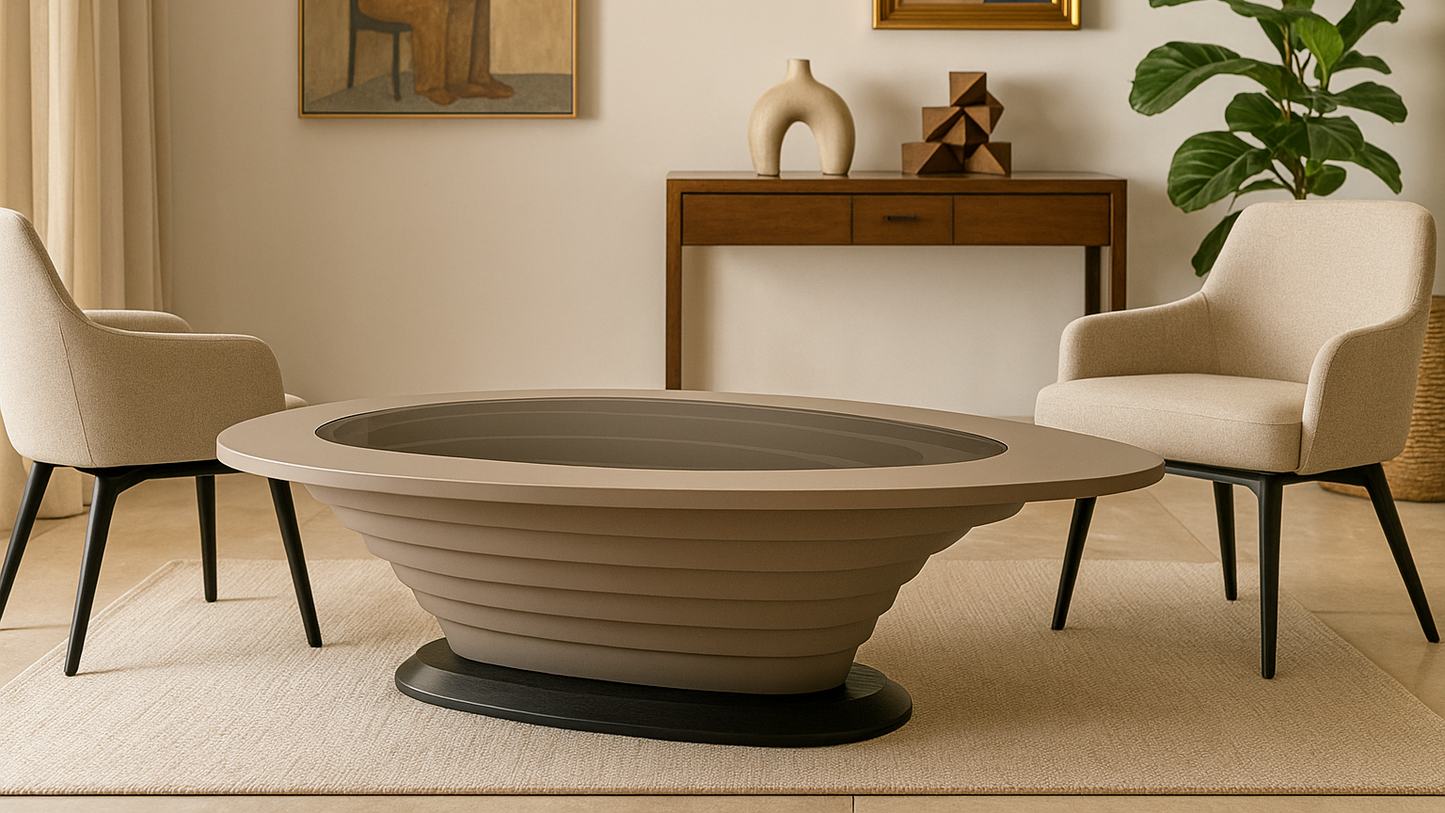 Quillon Vault Center Coffee Table