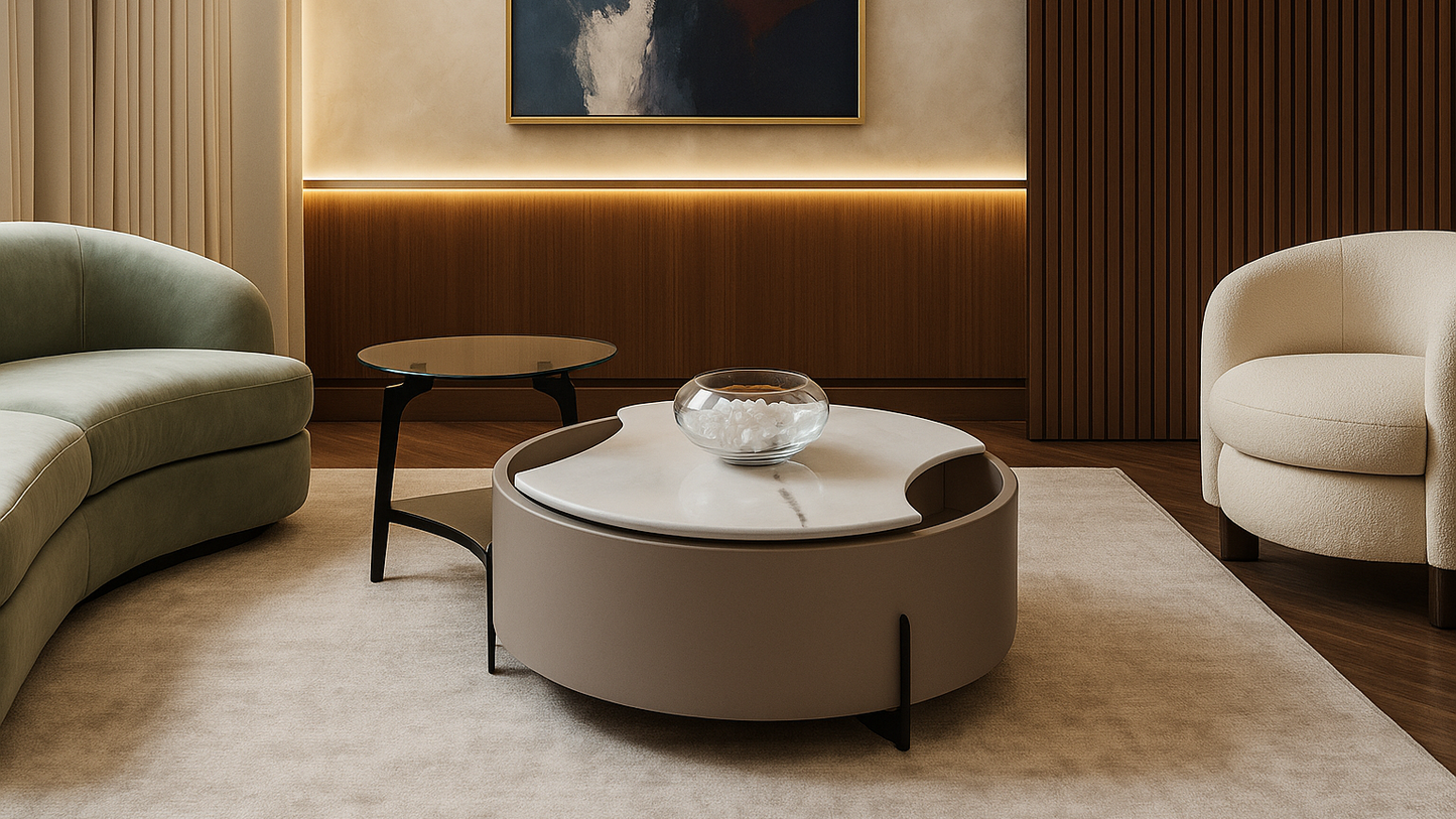 Luna Arc Center Coffee Table