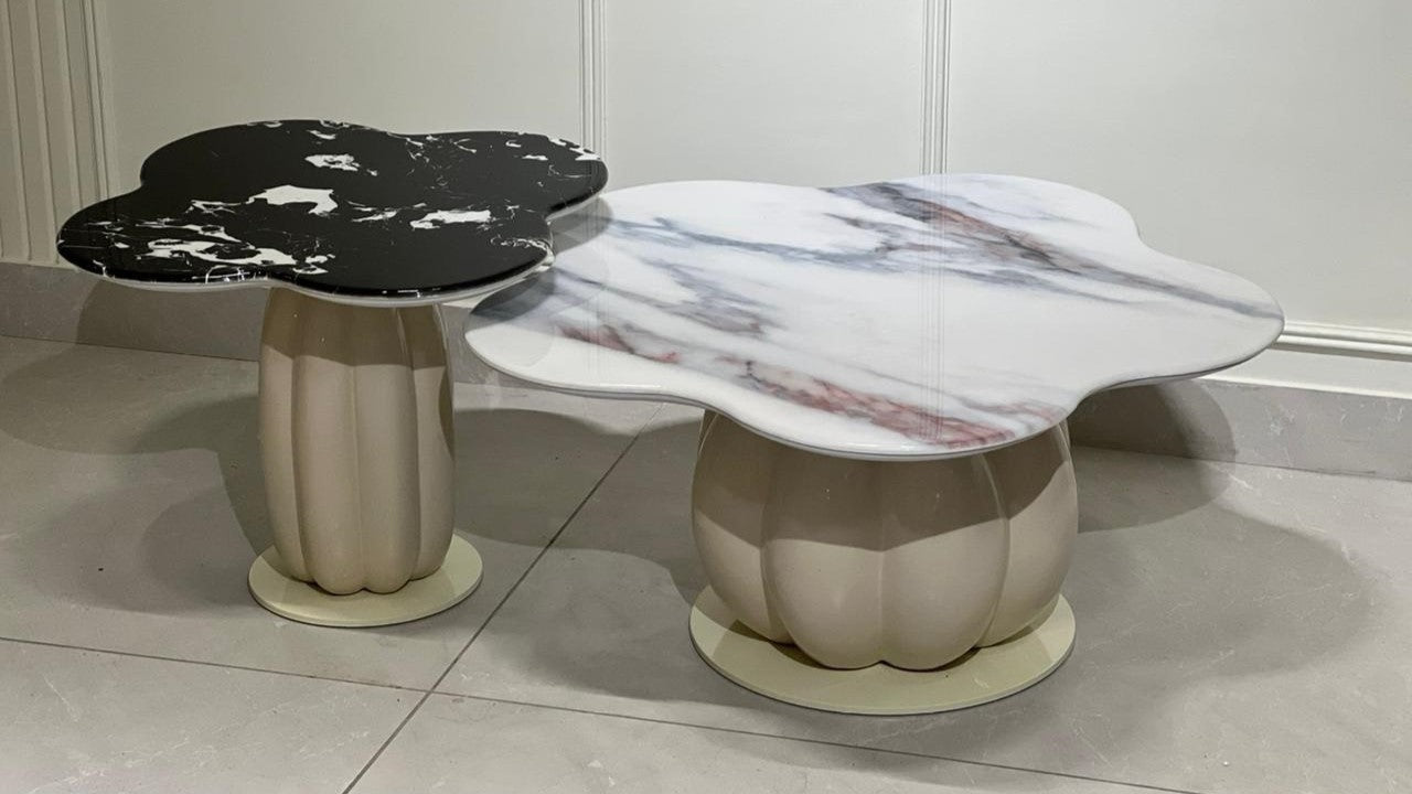 Cloudform Marble Center Coffee Table