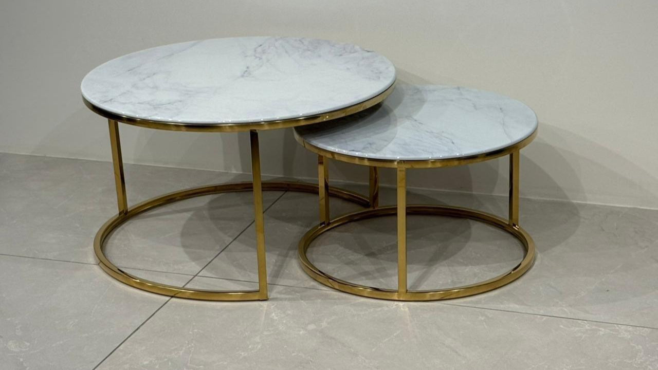 Serizzo Rosegold Center Coffee Table