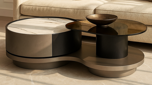 Glacier Orbit Center Coffee Table
