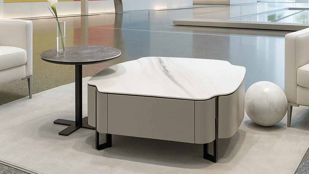 Lustra Wave Center Coffee Table Set