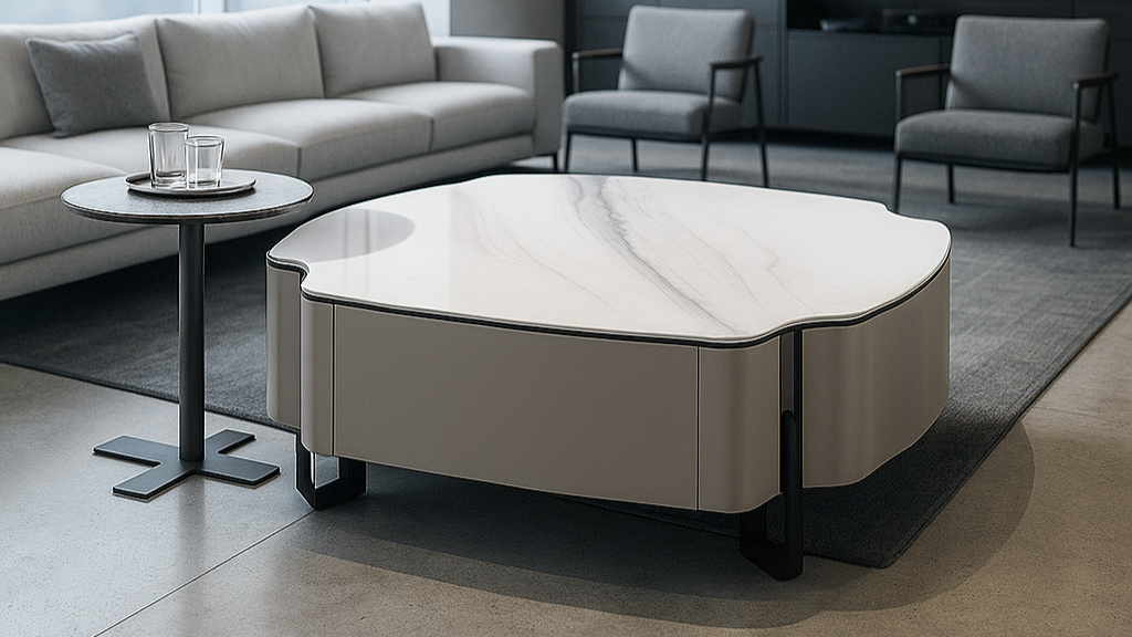 Lustra Wave Center Coffee Table Set