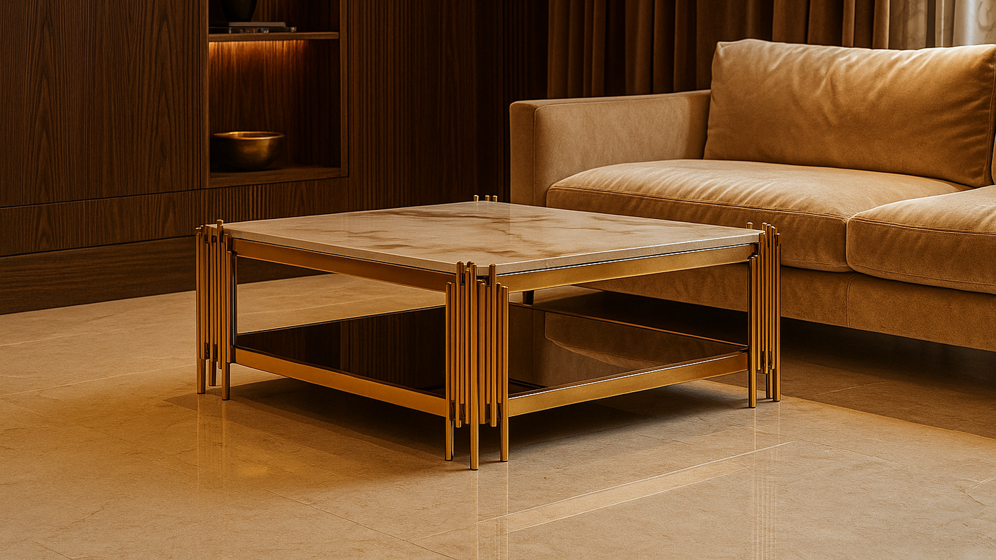 Auric Rise Center Coffee Table