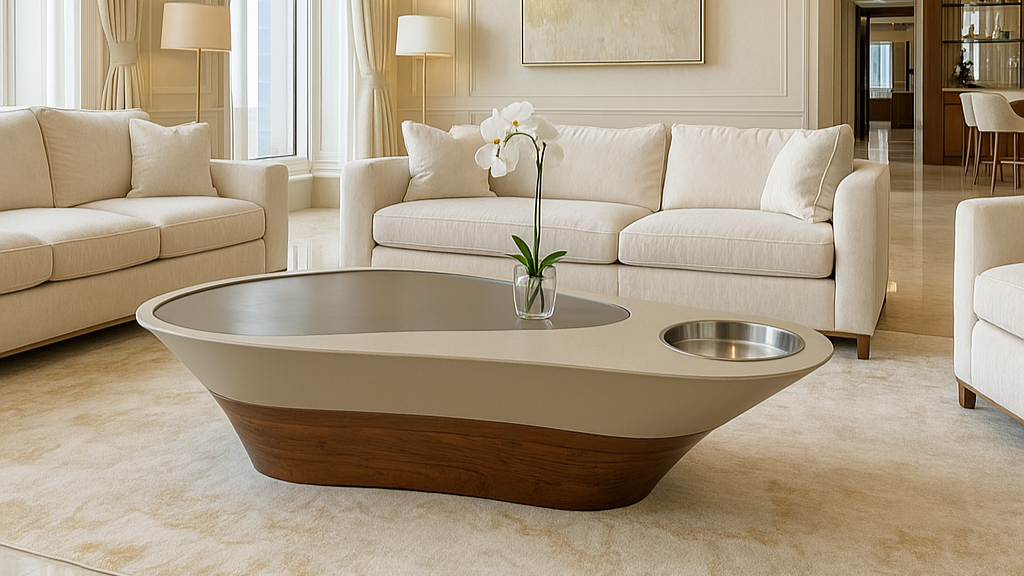 Isla Contour Center Coffee Table