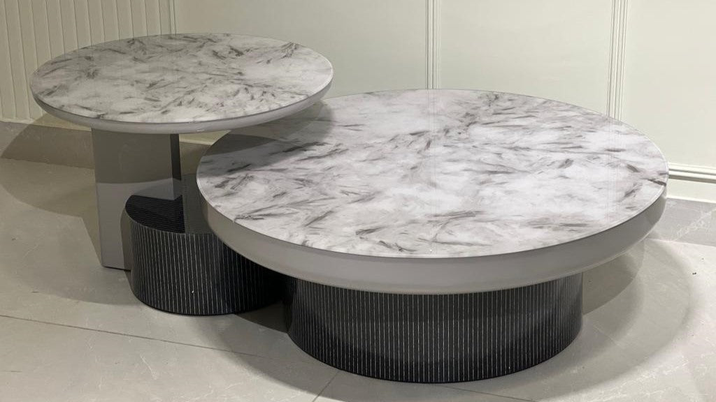 Opulent Round Center Coffee Table