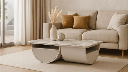 Nimbus Crescent Center Coffee Table