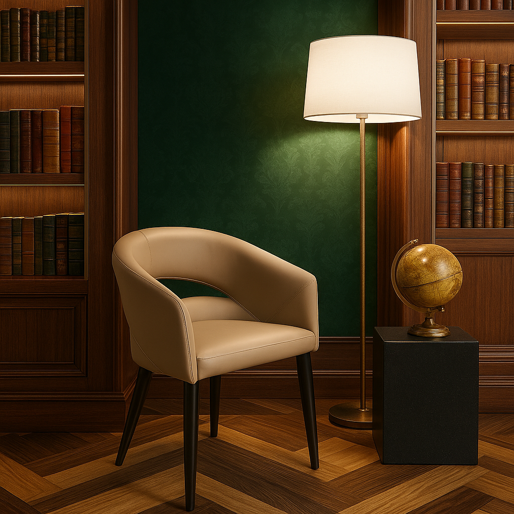 Astra Sand Designer Dining Chair