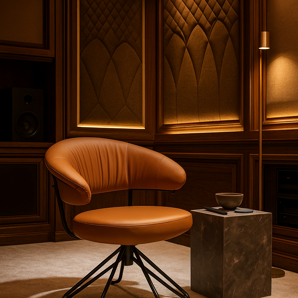 Orbit Tan Rocking Chair